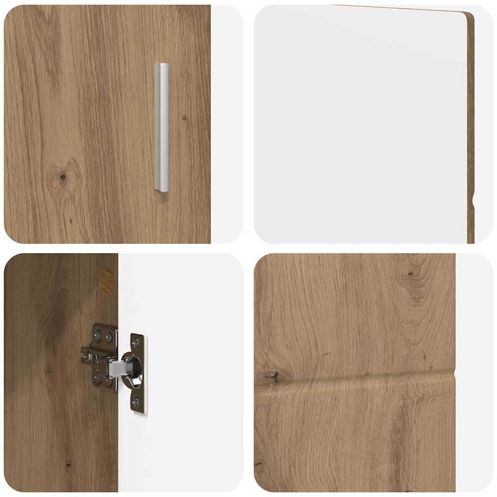 Buffet Chêne artisanal 88,5 x 30,5 x 55,5 cm Bois d'ingénierie - XIOS