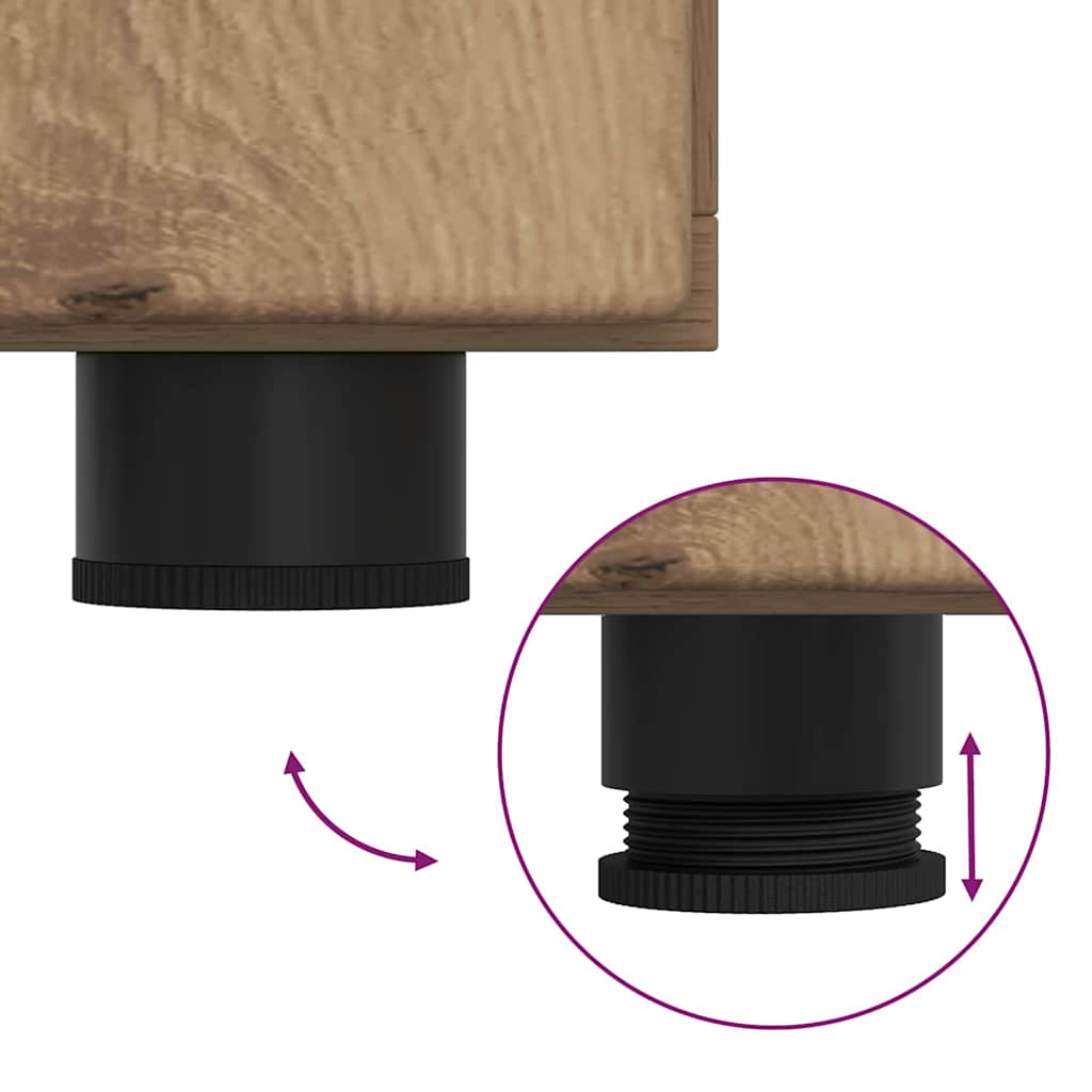 Buffet Chêne artisanal 88,5 x 30,5 x 55,5 cm Bois d'ingénierie - XIOS