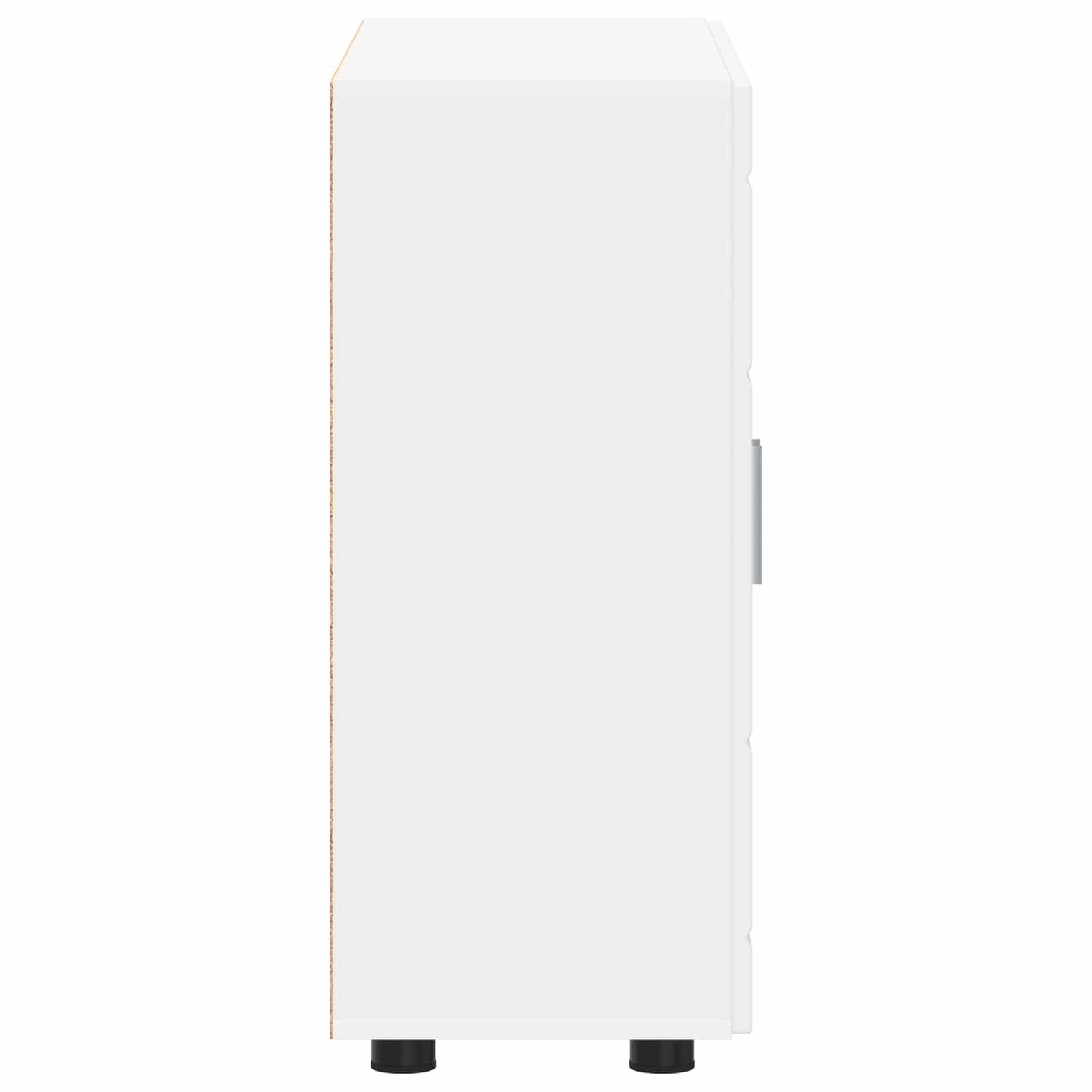 Cabinet en Bois Blanc 88,5 x 30,5 x 73 cm Bois d'ingénierie - XIOS