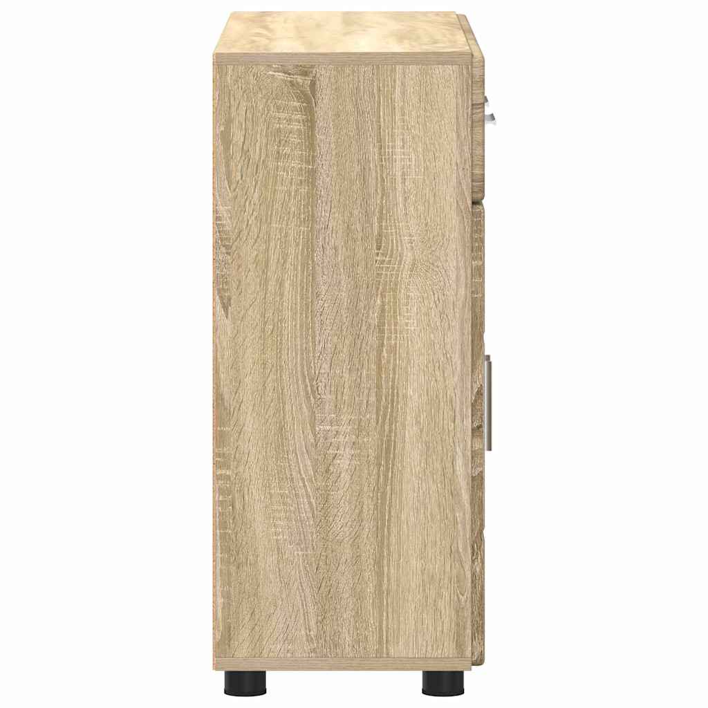 Buffet Chêne Sonoma 88,5 x 30,5 x 73 cm Bois d'ingénierie - XIOS