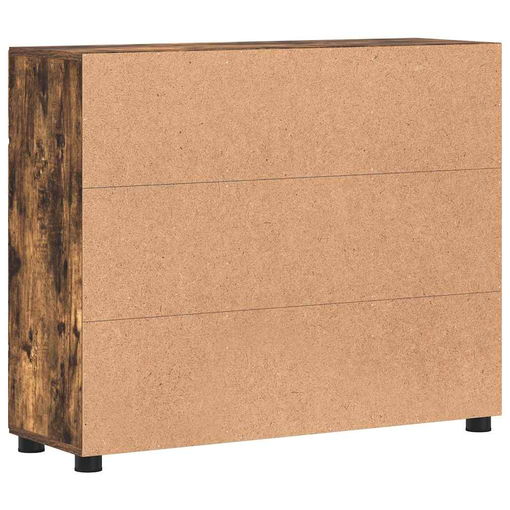 Buffet Chêne fumé 88,5 x 30,5 x 73 cm Bois d'ingénierie - XIOS