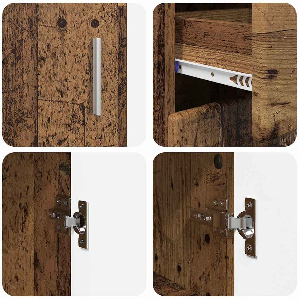 Buffet Bois ancien 88,5 x 30,5 x 73 cm Bois d'ingénierie - XIOS