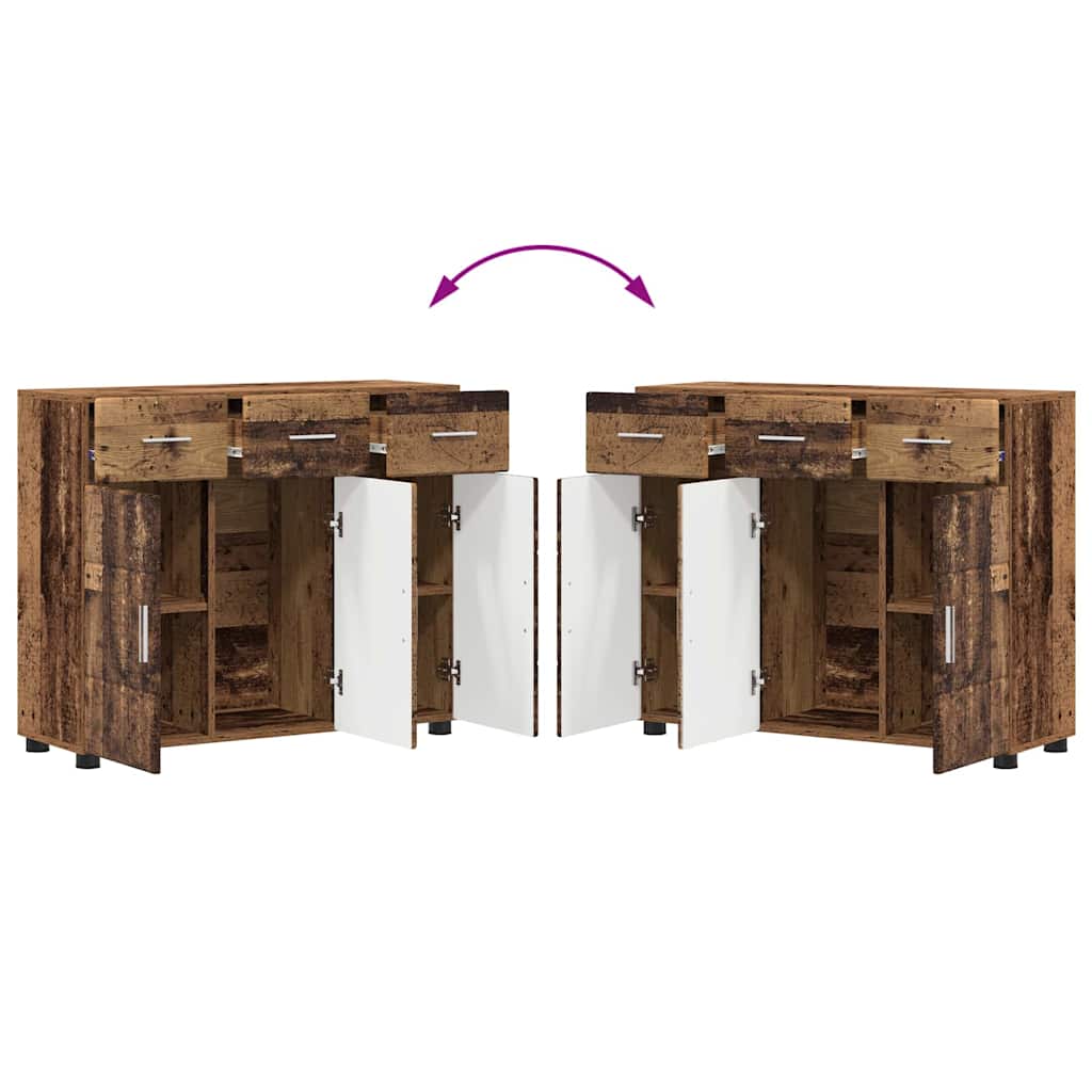 Buffet Bois ancien 88,5 x 30,5 x 73 cm Bois d'ingénierie - XIOS