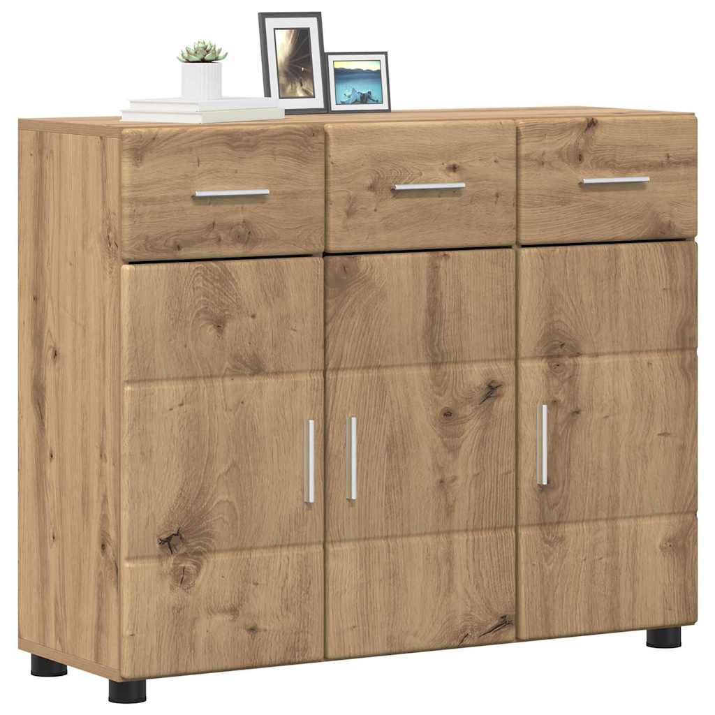 Buffet Chêne artisanal 88,5 x 30,5 x 73 cm Bois d'ingénierie - XIOS
