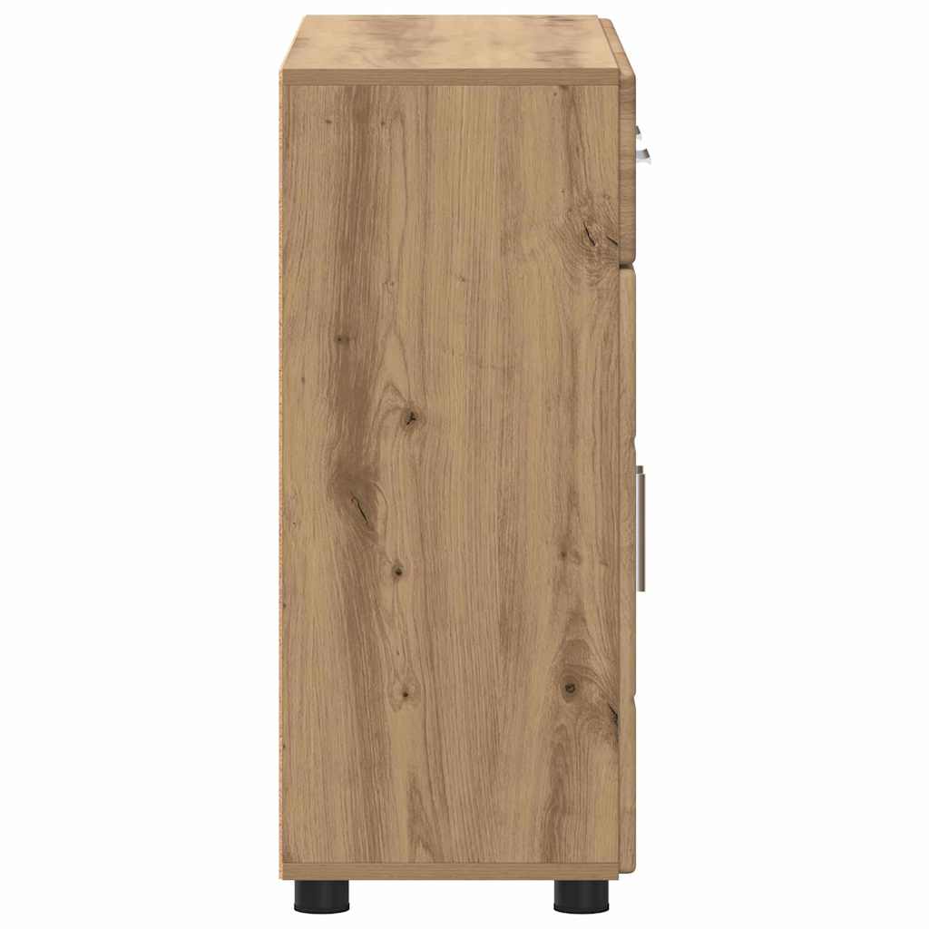 Buffet Chêne artisanal 88,5 x 30,5 x 73 cm Bois d'ingénierie - XIOS