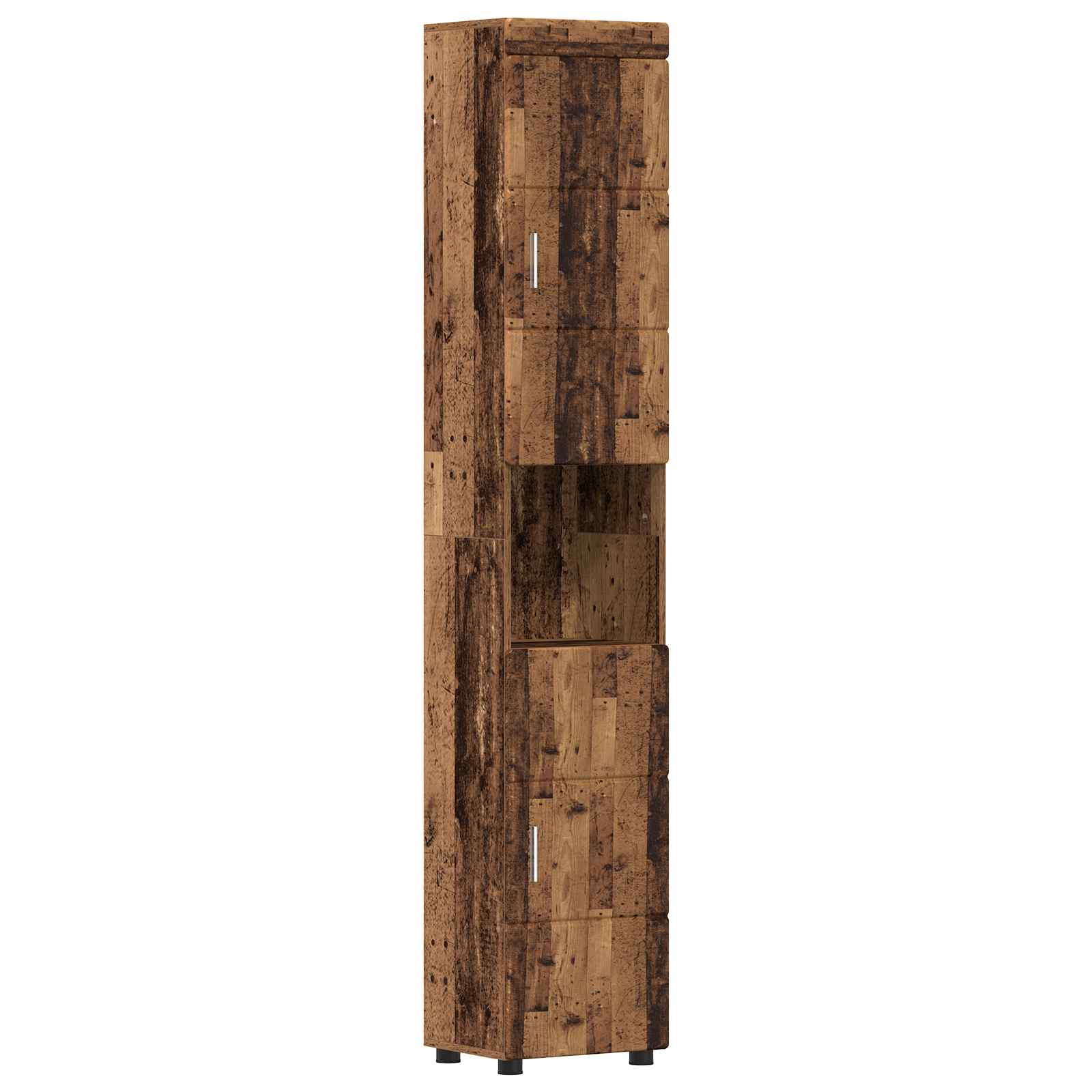 Ensemble d'armoire de salle de bain TULUM Bois ancien - XIOS