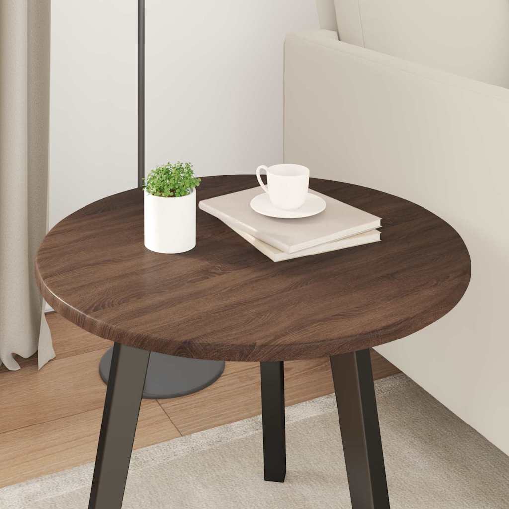 Plateau de table Chêne marron 50 x 50 x 1.5 cm - XIOS