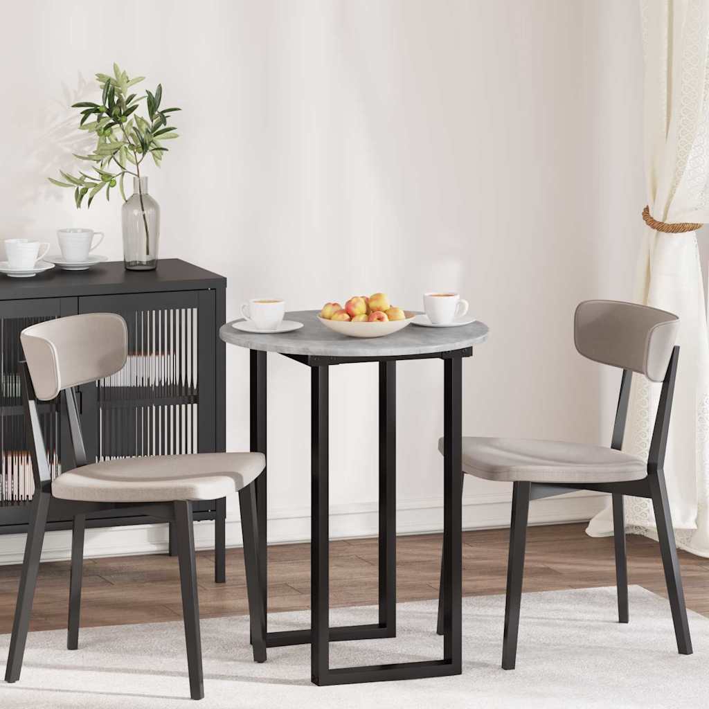 Plateau de table Gris béton 60 x 60 x 1.5 cm Bois d'ingénierie - XIOS