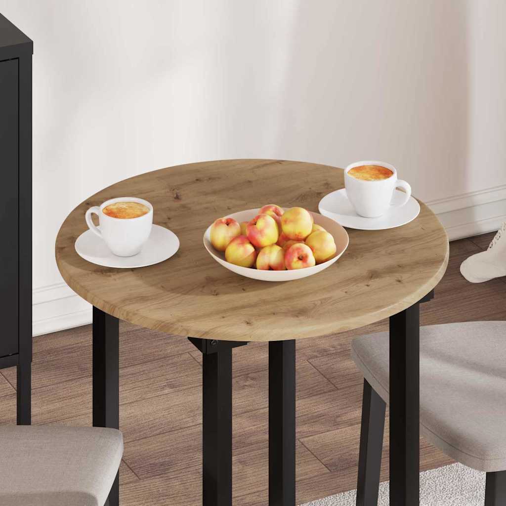 Plateau de table chêne artisanal 60 x 60 x 1.5 cm - XIOS