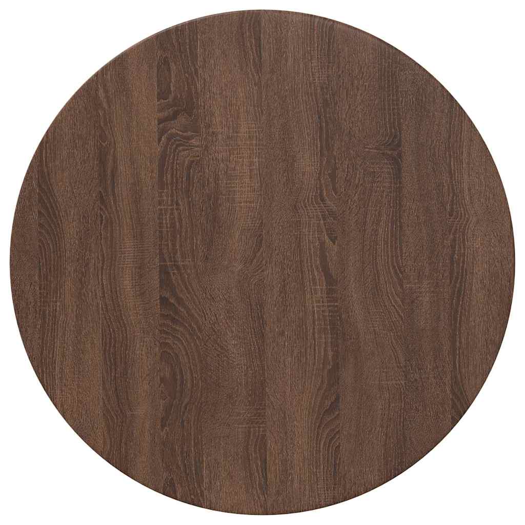 Plateau de table Chêne marron 70 x 70 x 1.5 cm - XIOS