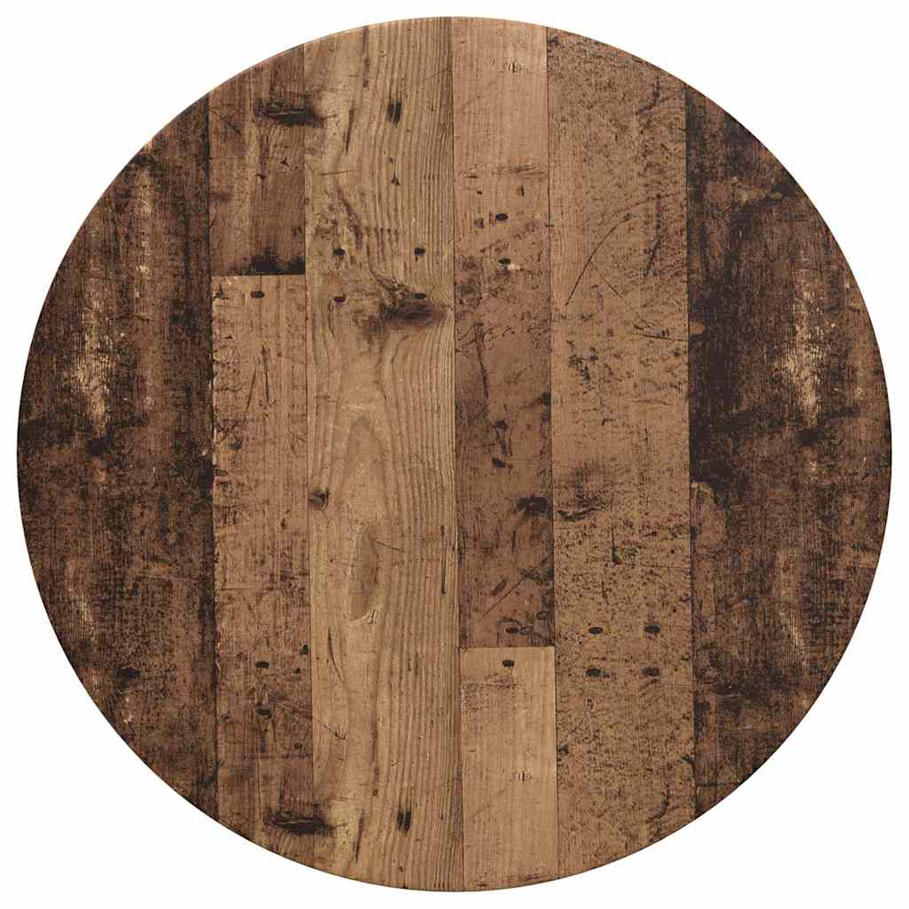 Plateau de table Bois ancien 70 x 70 x 1.5 cm Bois d'ingénierie XIOS