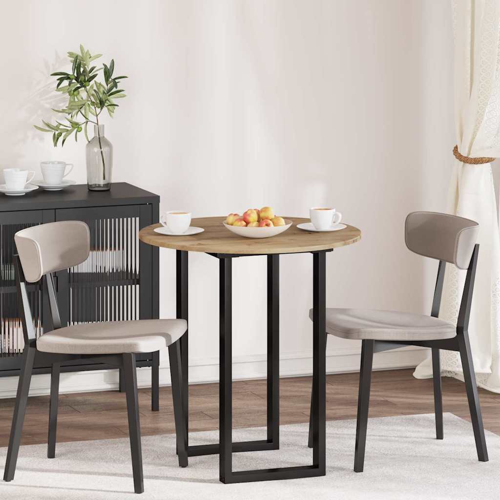 Plateau de table chêne artisanal 70 x 70 x 1.5 cm XIOS
