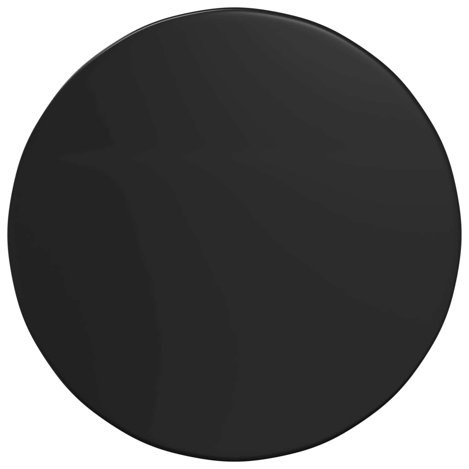 Plateau de table Noir Ø 80 x 1,5 cm Bois d'ingénierie - XIOS
