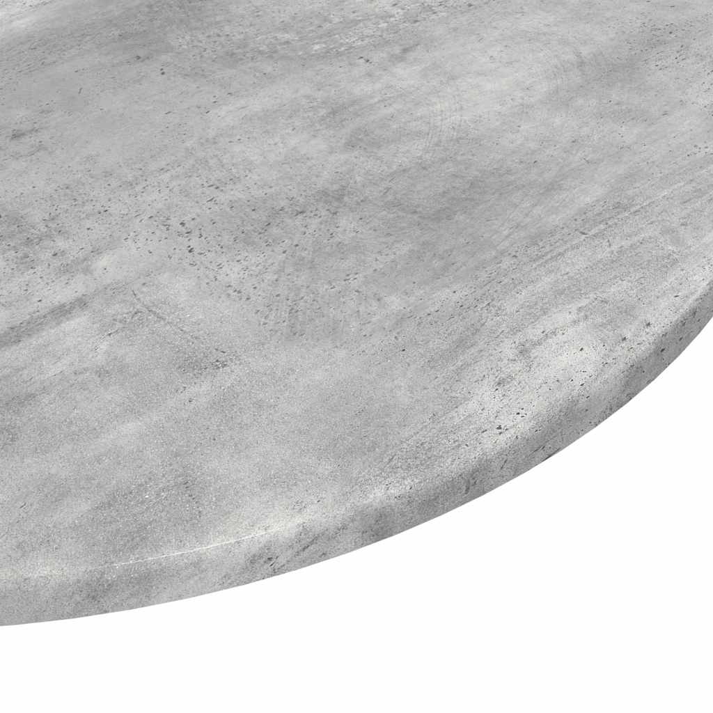 Plateau de table Gris béton 80 x 80 x 1.5 cm Bois d'ingénierie - XIOS