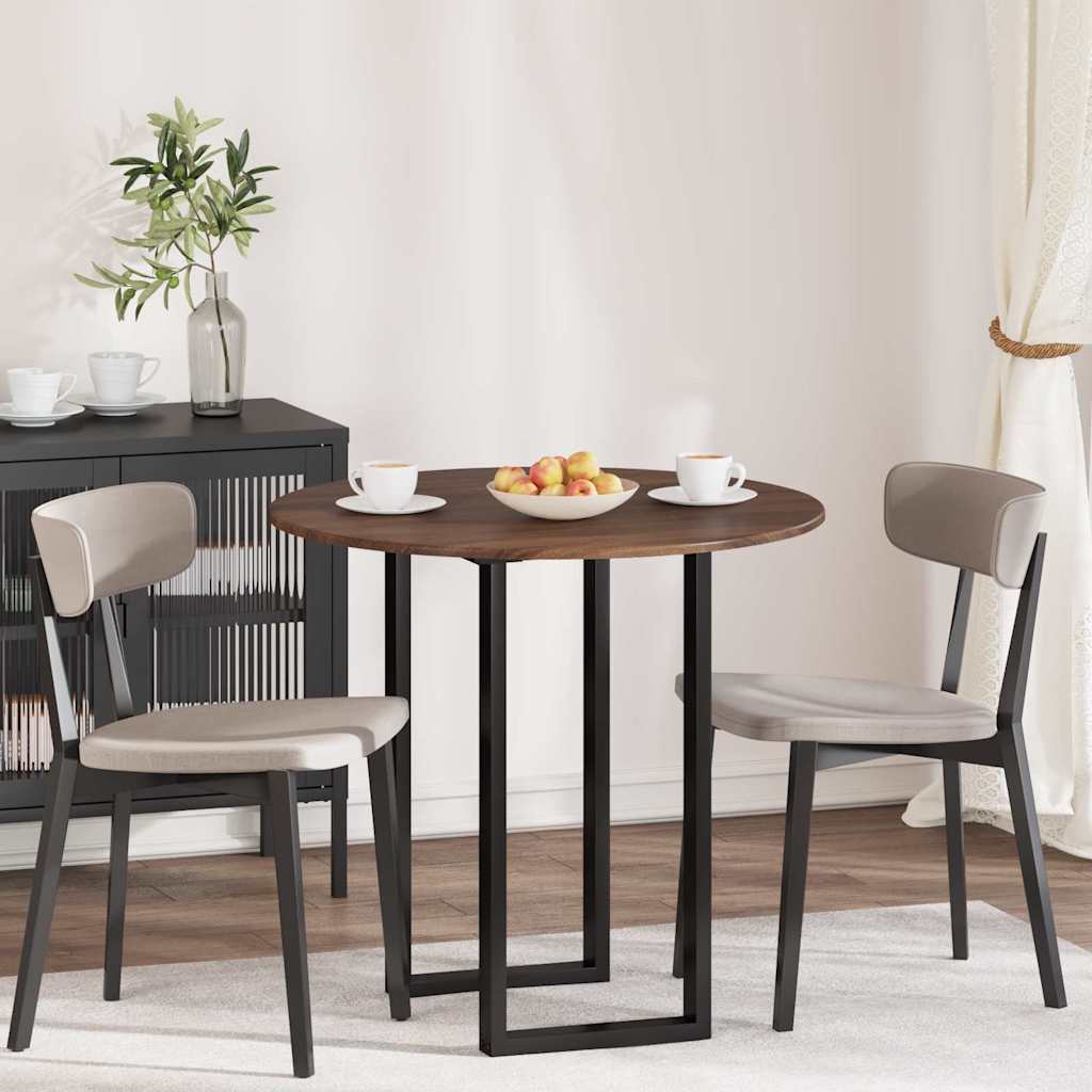 Plateau de table Chêne marron 80 x 80 x 1.5 cm XIOS