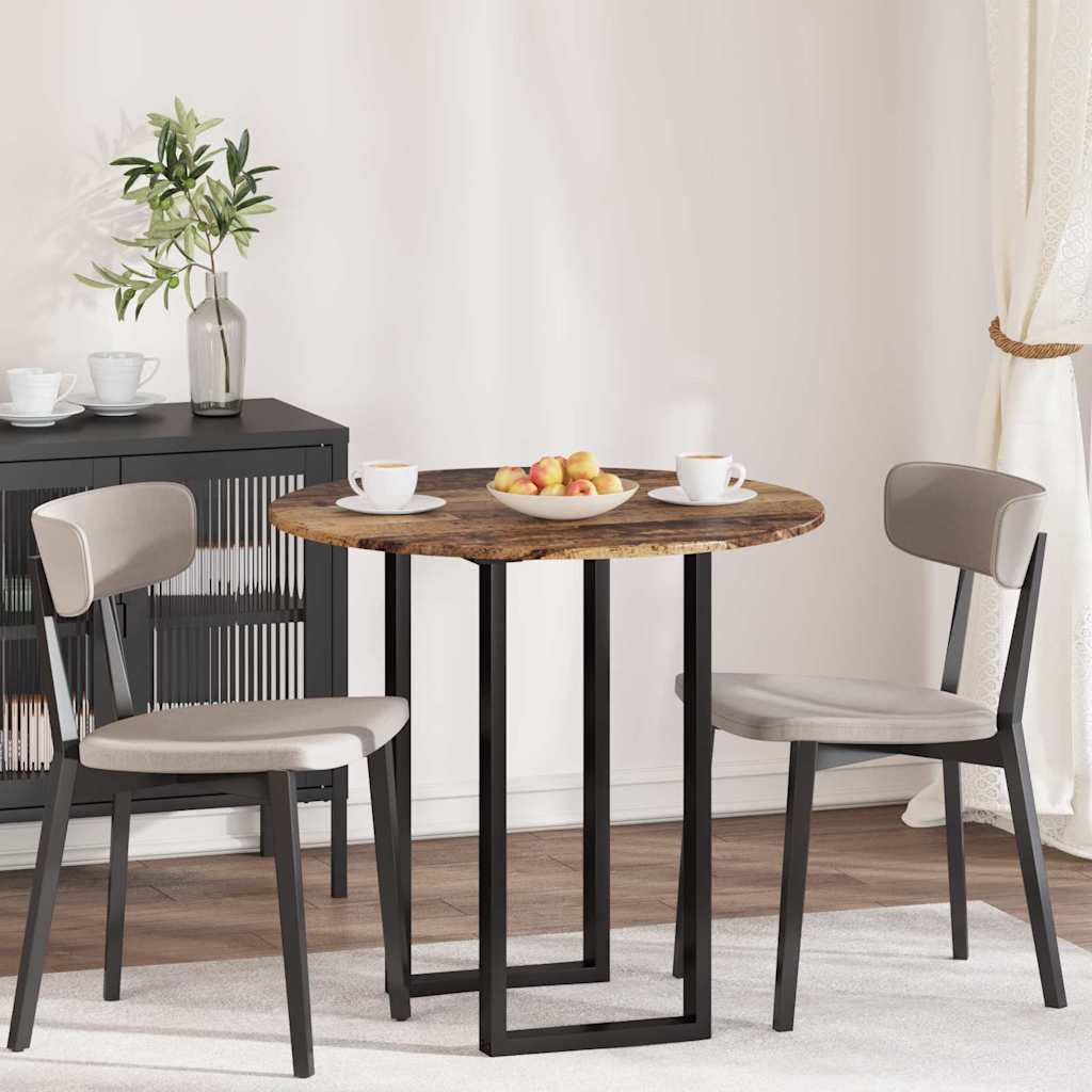 Plateau de table Bois ancien 80 x 80 x 1.5 cm Bois d'ingénierie XIOS