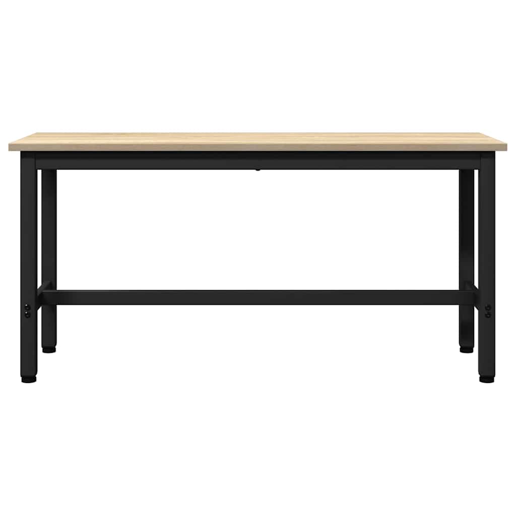 Banc de salle à manger Chêne Sonoma 100 x 32,5 x 48,5 cm - XIOS