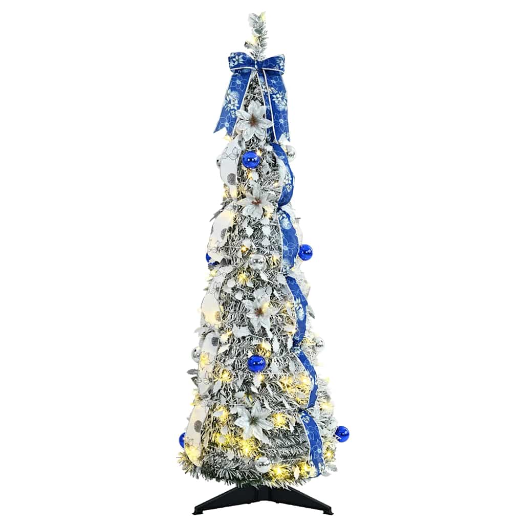 Sapin de Noël artificiel avec 50 LED Vert 120 cm PVC - XIOS