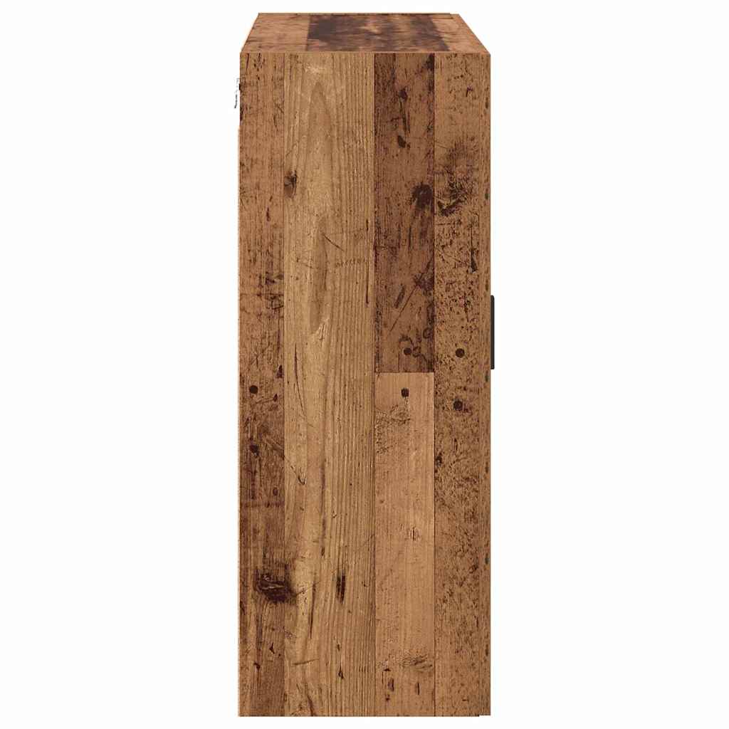 Armoires Murailles 2 pcs Bois ancien 69,5 x 34 x 90 cm - XIOS