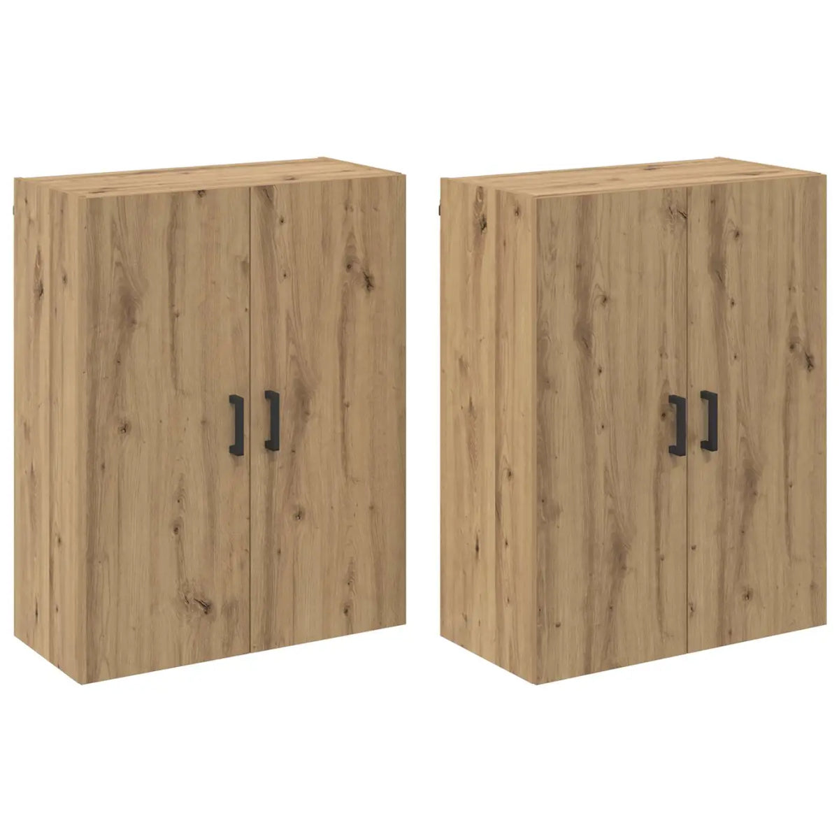 Armoire Murale 2 pc Chêne artisanal 69,5 x 34 x 90 cm - XIOS