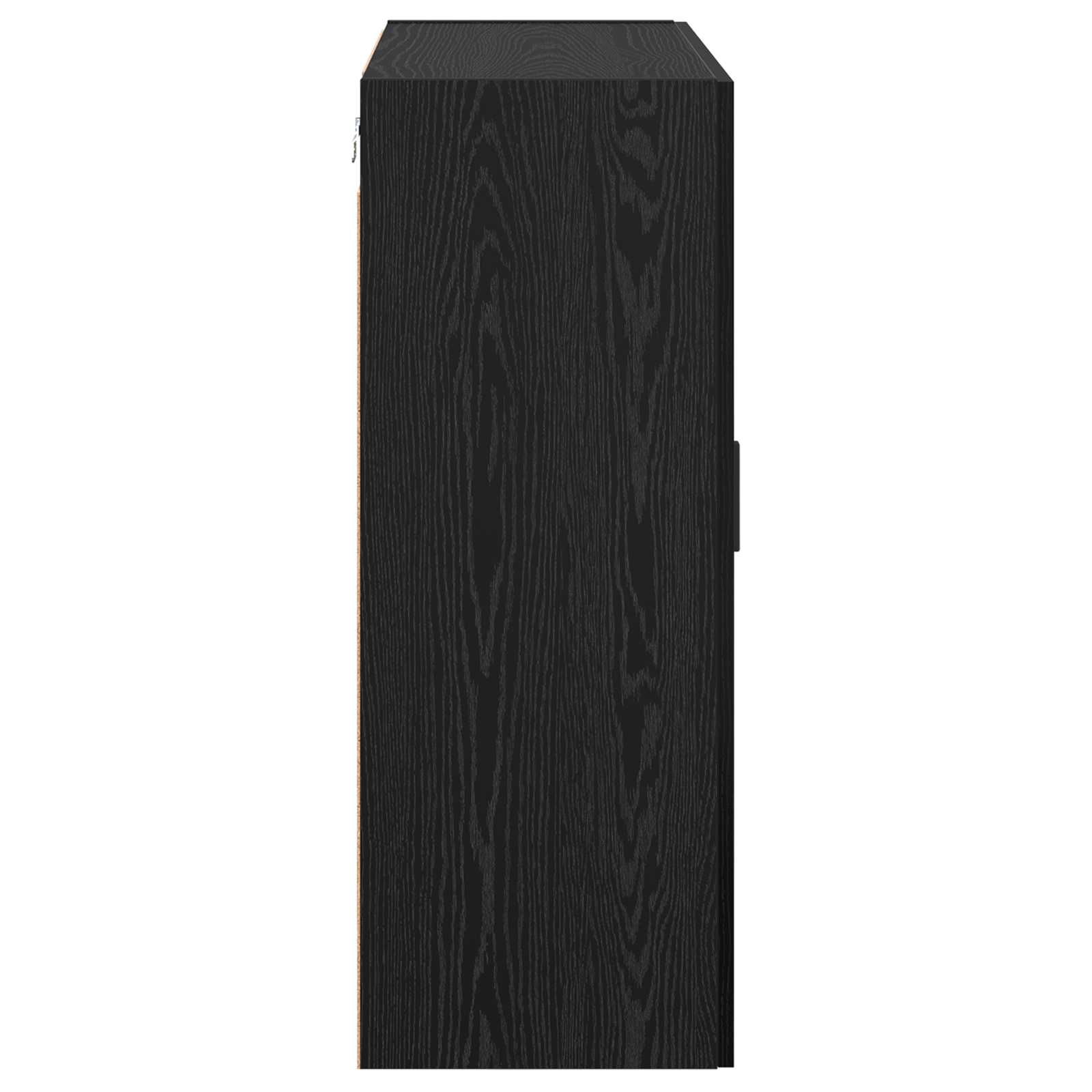 Armoire Murale Montage mural 2 pcs Chêne noir 69,5 x 34 x 90 cm - XIOS