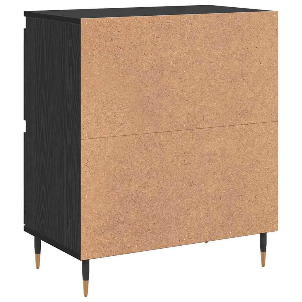 Buffets 3 pcs Chêne noir 180 x 35 x 70 cm Bois d'ingénierie - XIOS
