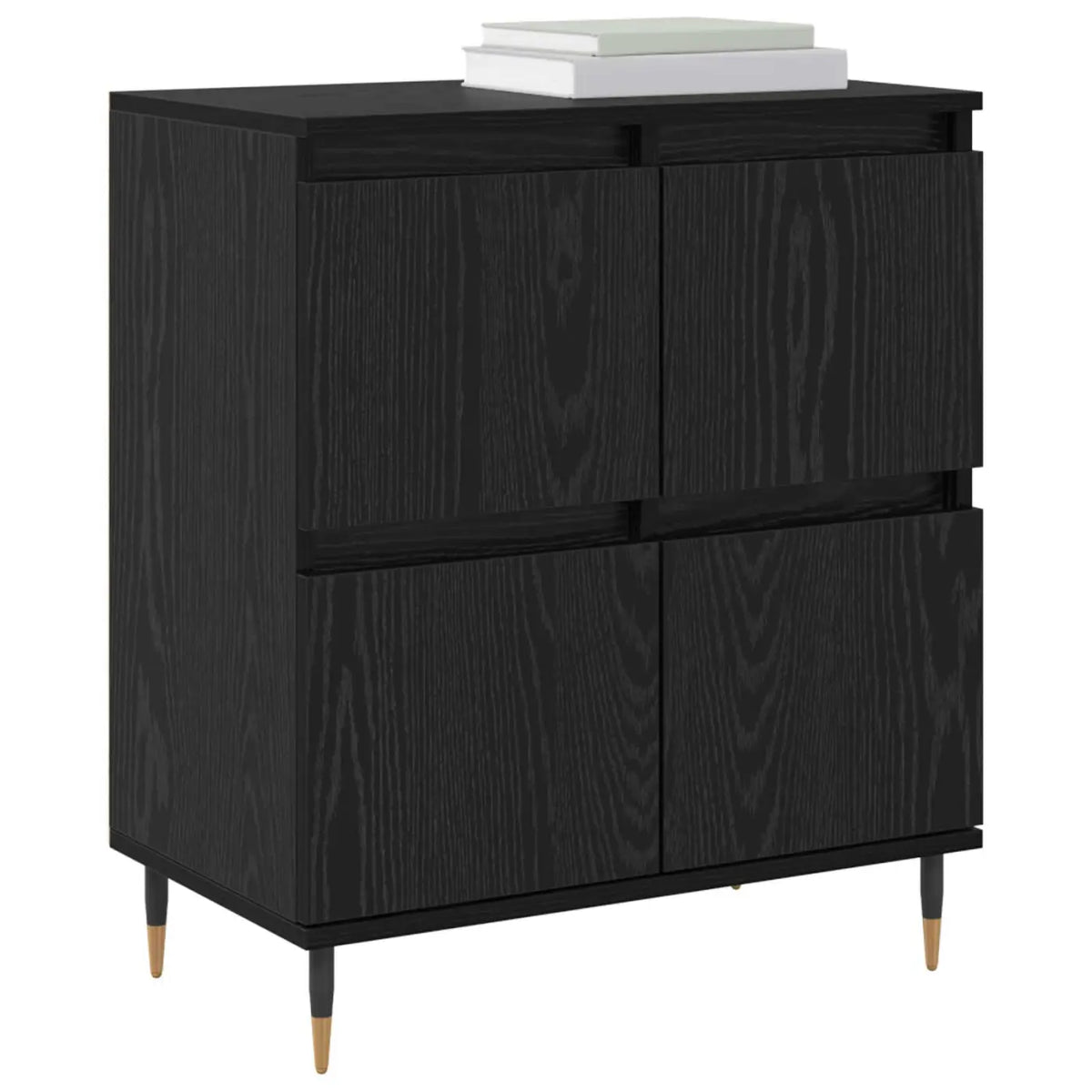 Armoire de rangement 3 pc Chêne noir 60 x 35 x 70 cm - XIOS