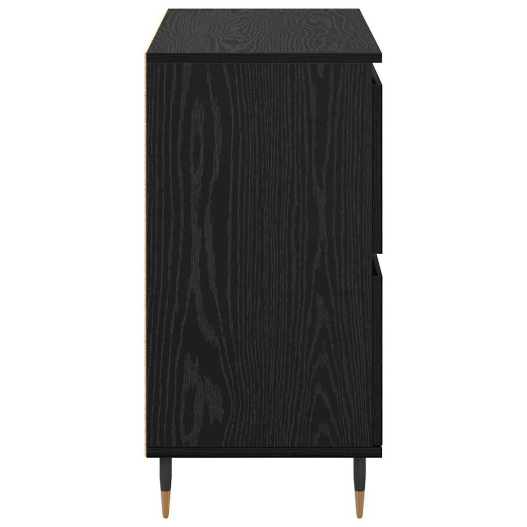 Buffets 3 pcs Chêne noir 180 x 35 x 70 cm Bois d'ingénierie - XIOS