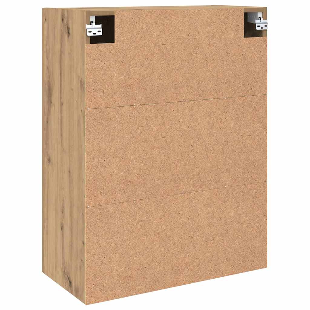 Armoires Murailles 2 pcs chêne artisanal 69,5 x 34 x 90 cm - XIOS