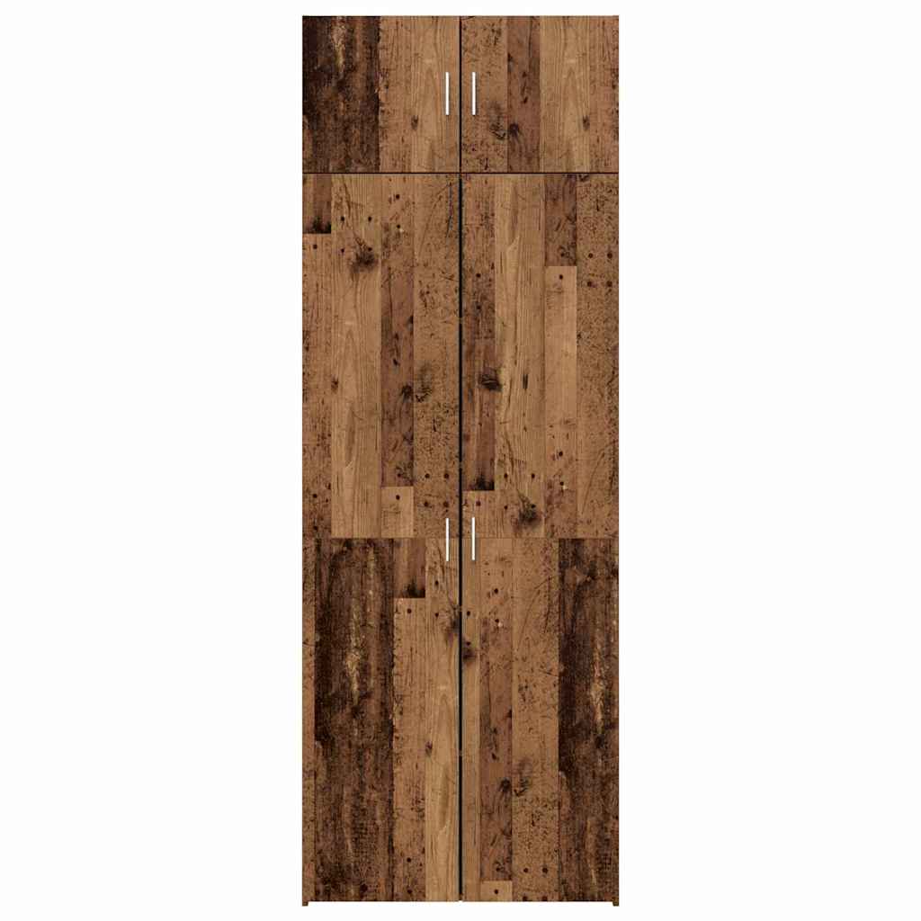 Armoire de rangement Bois ancien 80 x 42,5 x 225 cm - XIOS