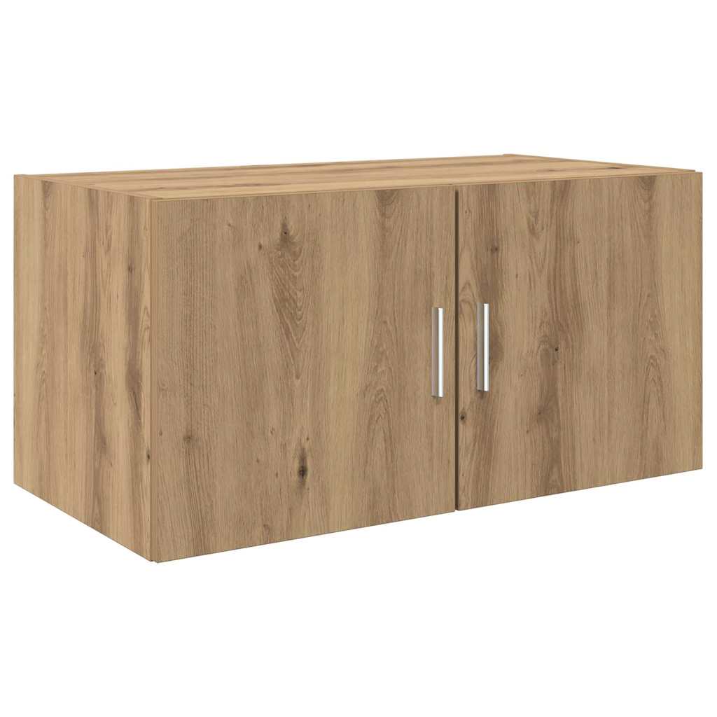 Armoire de rangement chêne artisanal 80 x 42,5 x 225 cm - XIOS