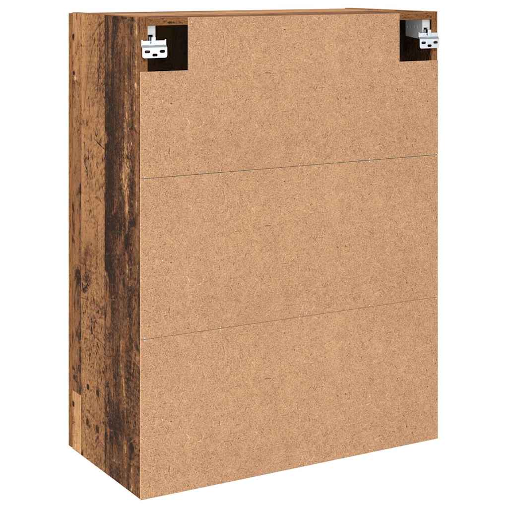 Armoires Murailles 2 pcs Bois ancien 69,5 x 34 x 90 cm - XIOS