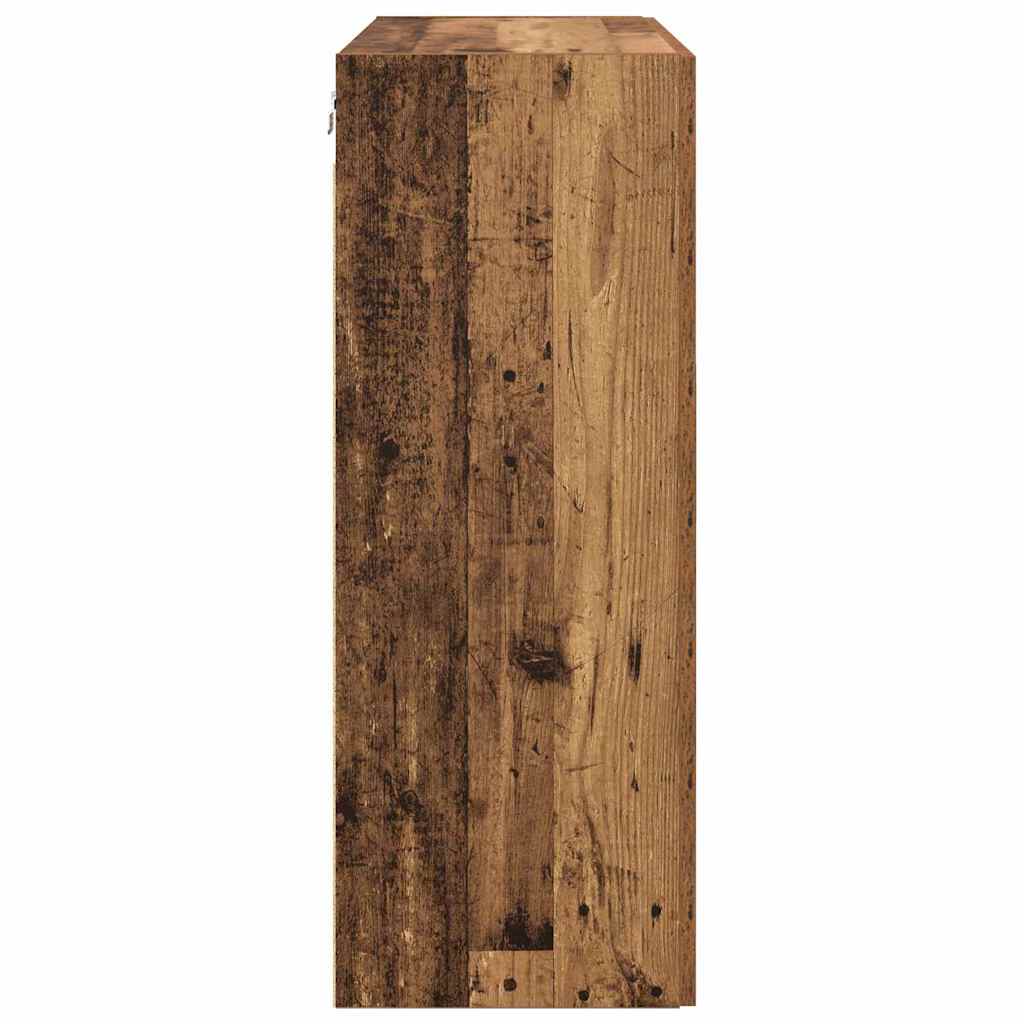 Armoires Murailles 2 pcs Bois ancien 69,5 x 34 x 90 cm - XIOS