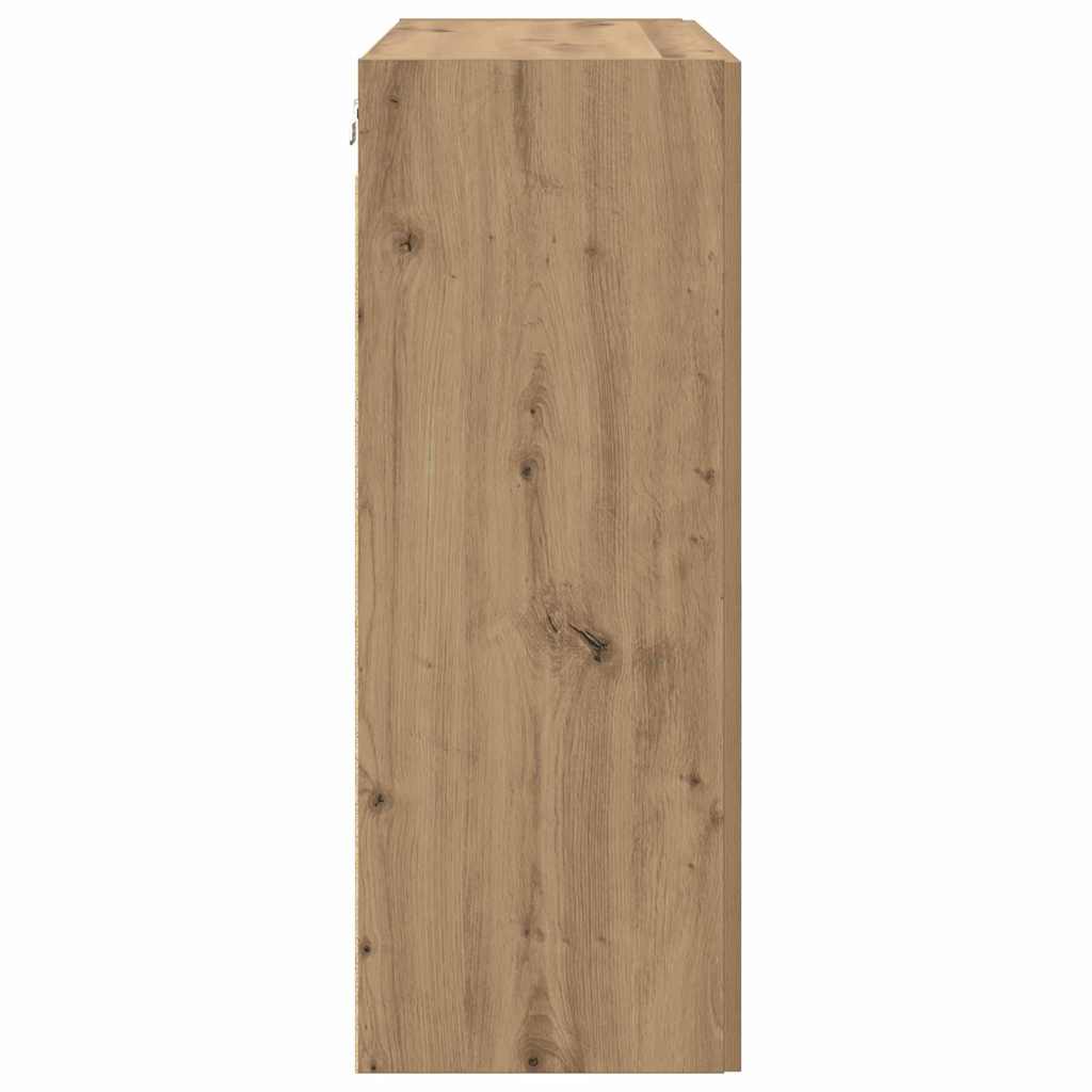 Armoires Murailles 2 pcs chêne artisanal 69,5 x 34 x 90 cm - XIOS