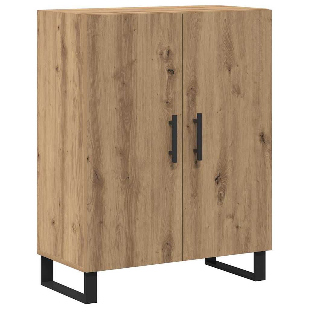 Haut Armoire Montage mural chêne artisanal 69,5 x 34 x 90 cm - XIOS