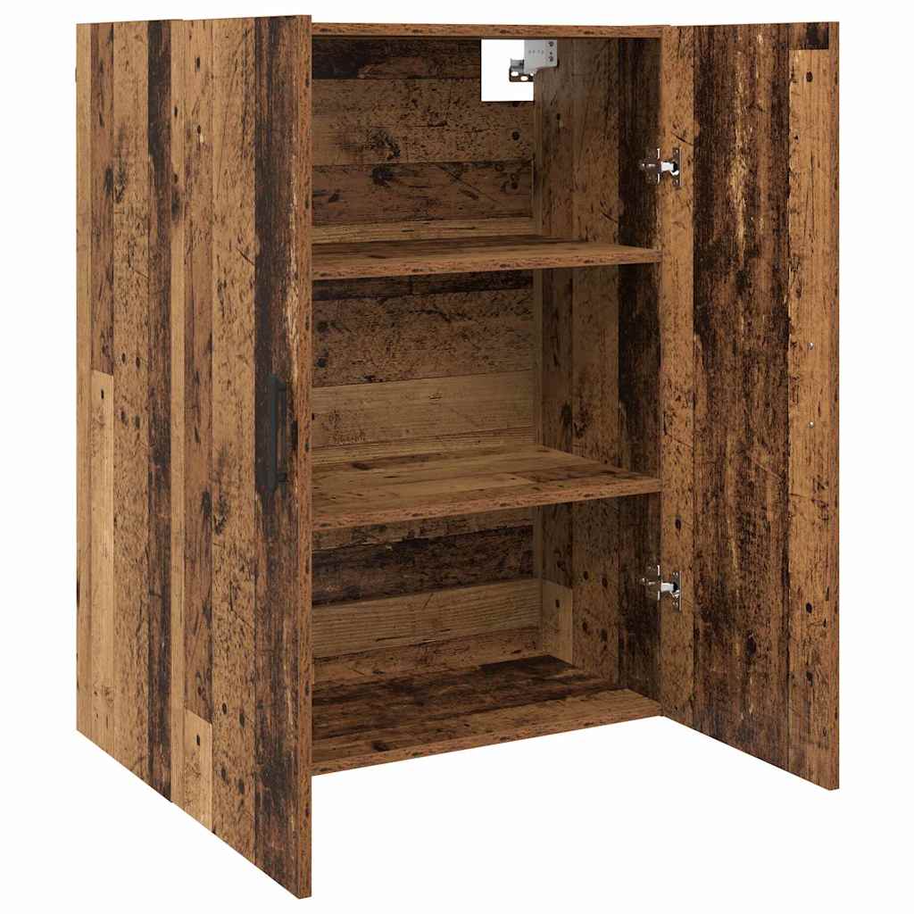 Armoires Murailles 2 pcs Bois ancien 69,5 x 34 x 90 cm - XIOS
