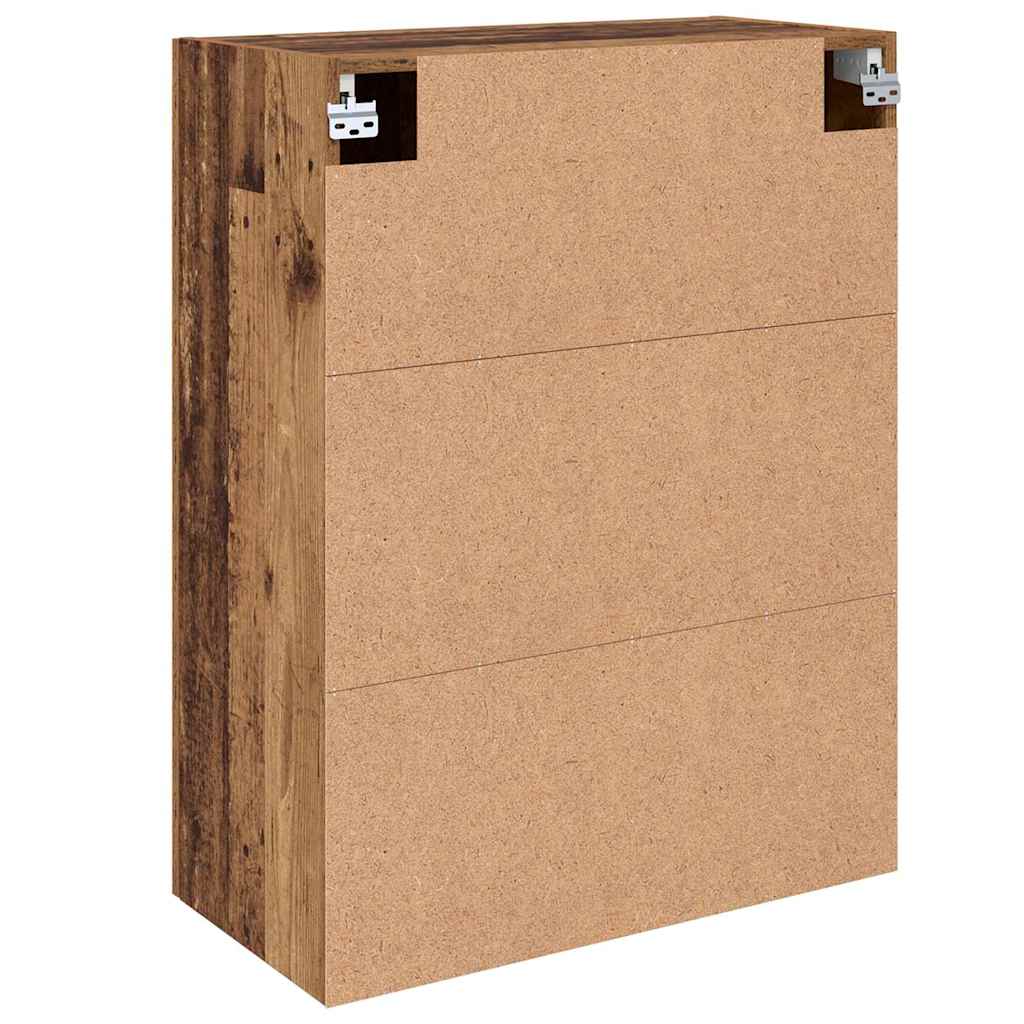 Armoires Murailles 2 pcs Bois ancien 69,5 x 34 x 90 cm - XIOS