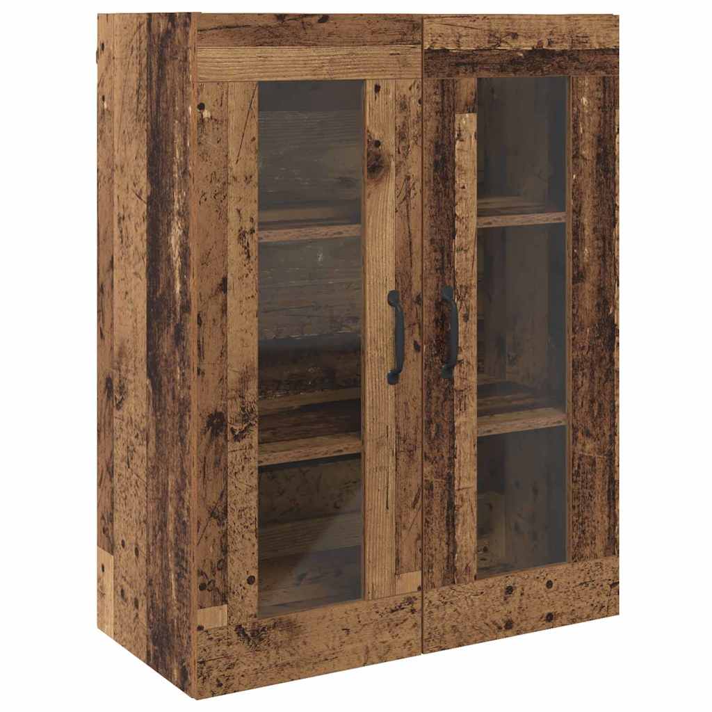 Armoires Murailles 2 pcs Bois ancien 69,5 x 34 x 90 cm - XIOS