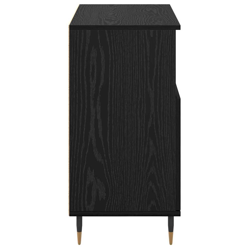 Buffets 3 pcs Chêne noir 180 x 35 x 70 cm Bois d'ingénierie - XIOS