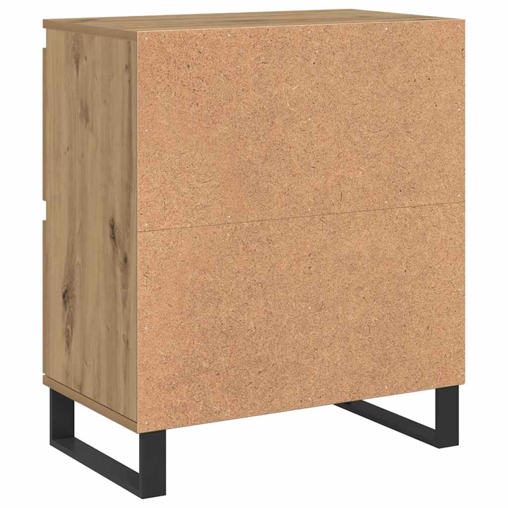 Buffets 2 pcs chêne artisanal 120 x 35 x 70 cm - XIOS