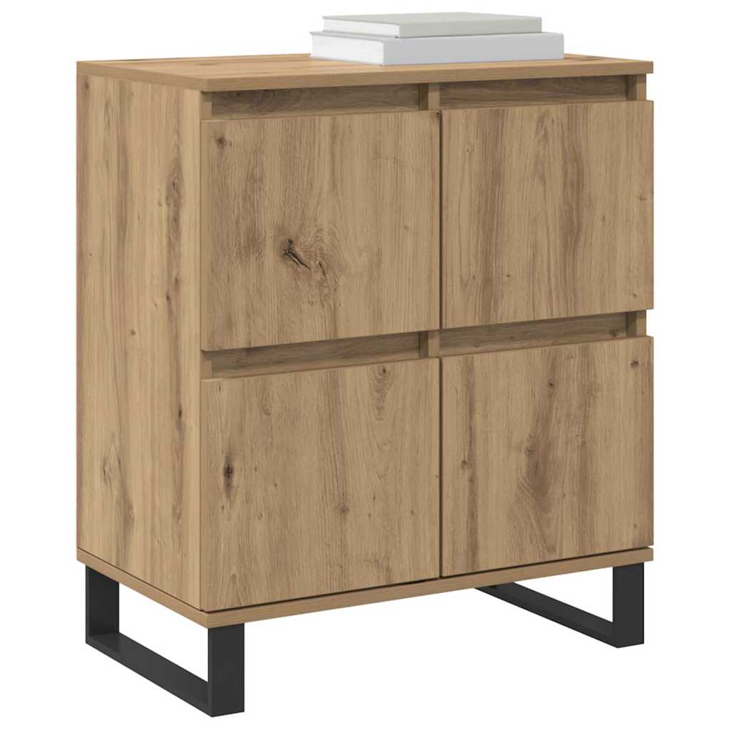 Buffets 2 pcs chêne artisanal 120 x 35 x 70 cm - XIOS