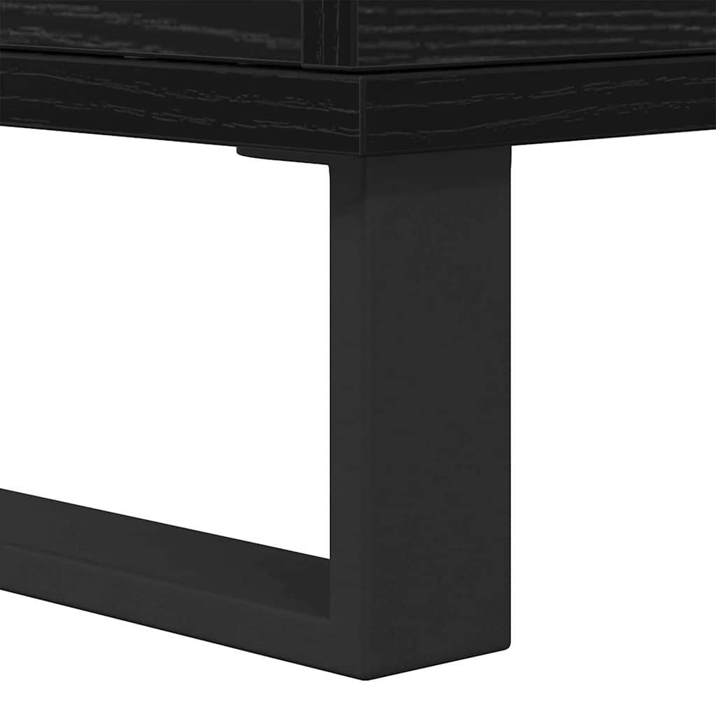 Buffets 2 pcs Chêne noir 120 x 35 x 70 cm Bois d'ingénierie - XIOS