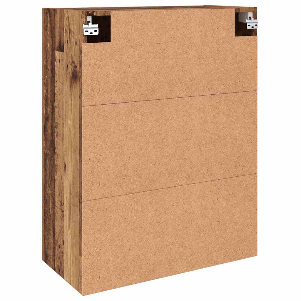 Armoires Murailles 2 pcs Bois ancien 69,5 x 34 x 90 cm - XIOS