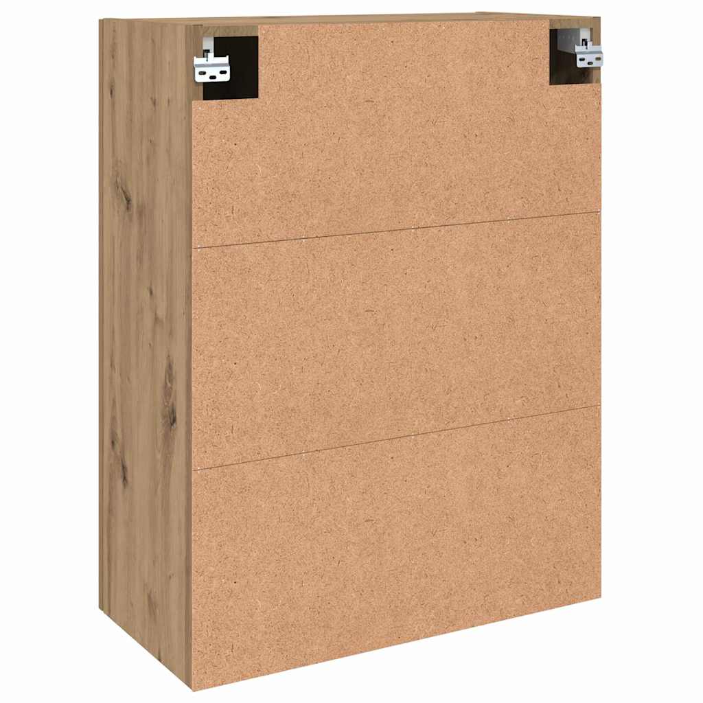Armoires Murailles 2 pcs chêne artisanal 69,5 x 34 x 90 cm - XIOS