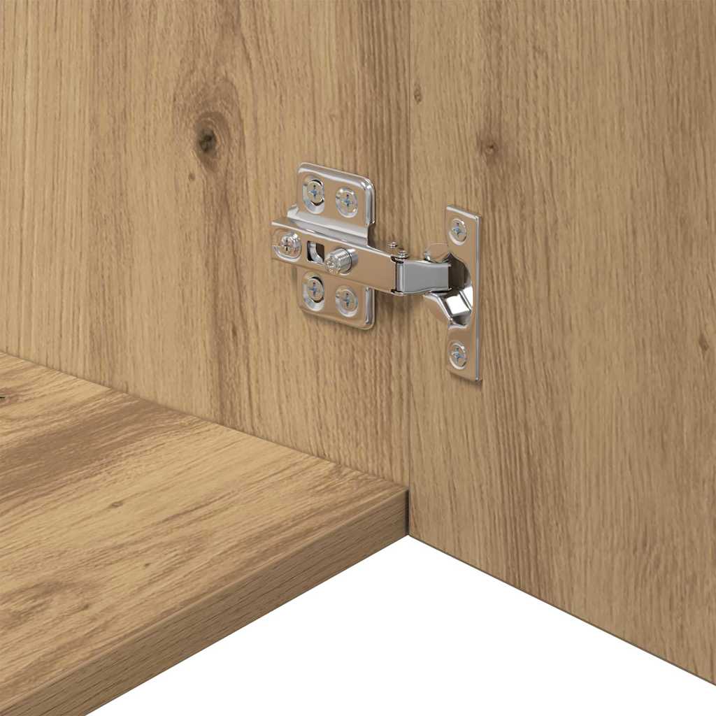 Armoire de rangement chêne artisanal 50 x 41 x 225 cm - XIOS