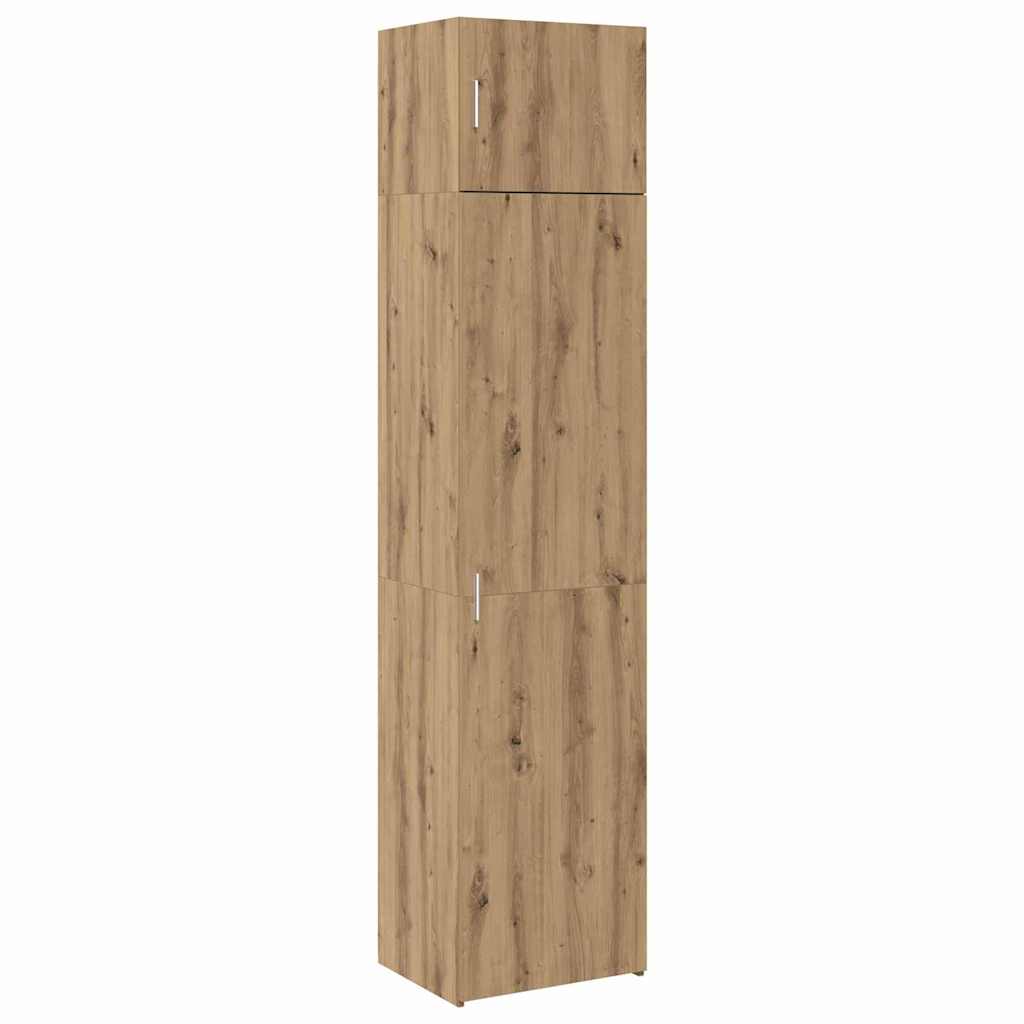 Armoire de rangement chêne artisanal 50 x 41 x 225 cm - XIOS