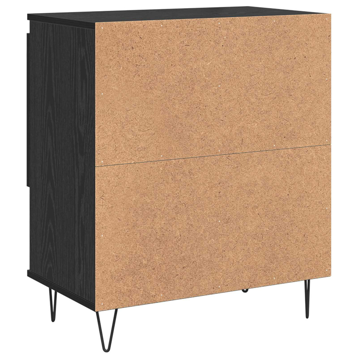 Buffet 3 pc Chêne noir 60 x 35 x 70 cm - XIOS