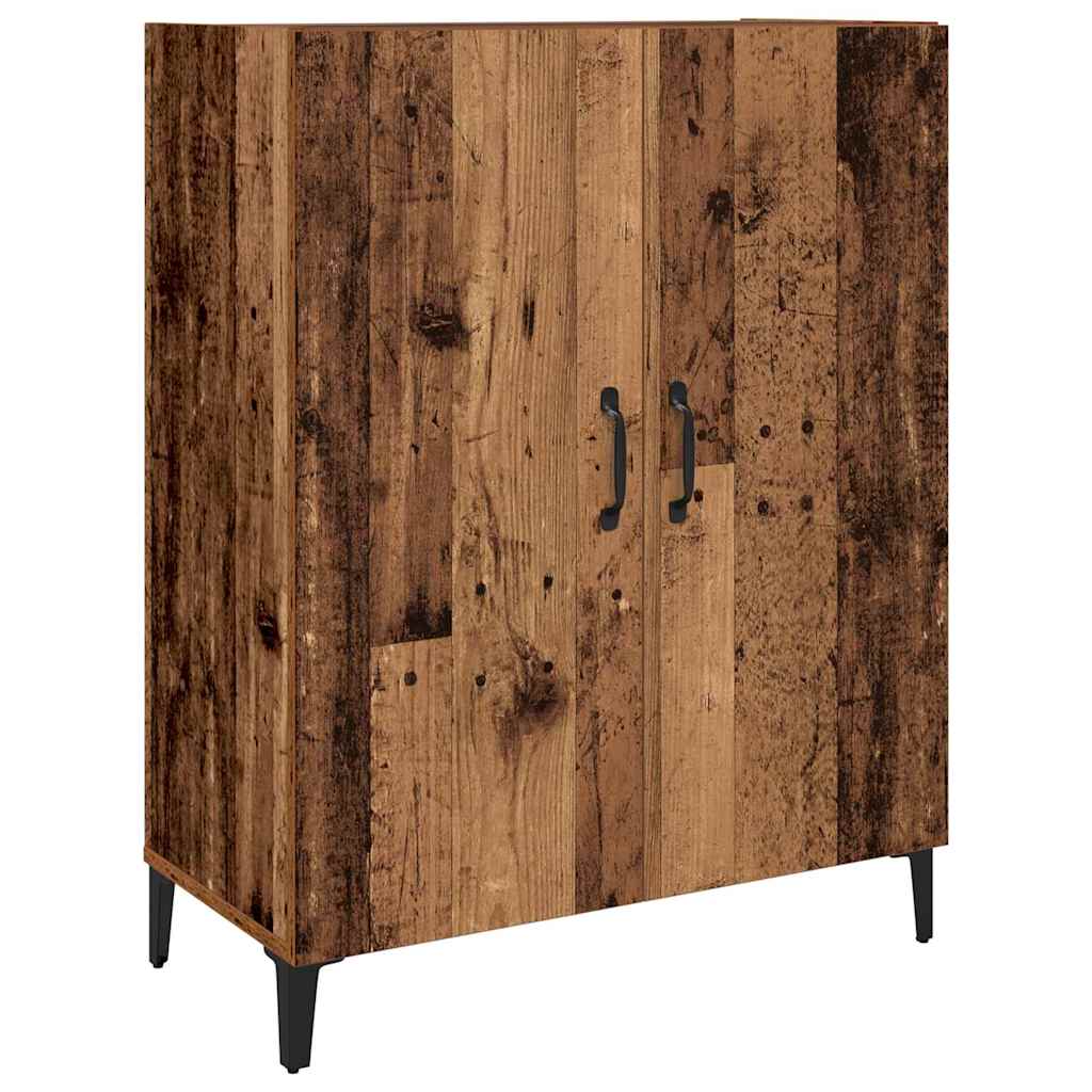 Haut Armoire 2 pcs Bois ancien 69,5 x 34 x 180 cm - XIOS
