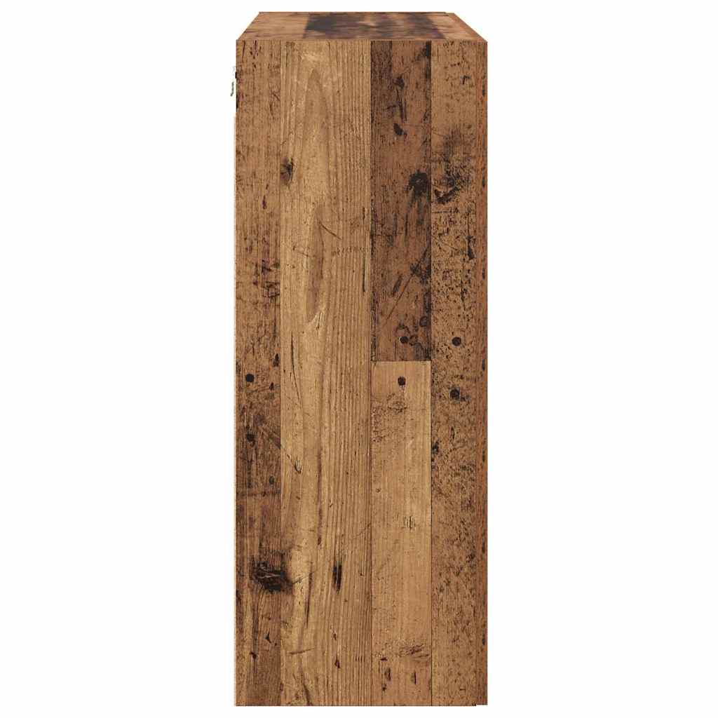 Armoires Murailles 2 pcs Bois ancien 69,5 x 34 x 90 cm - XIOS
