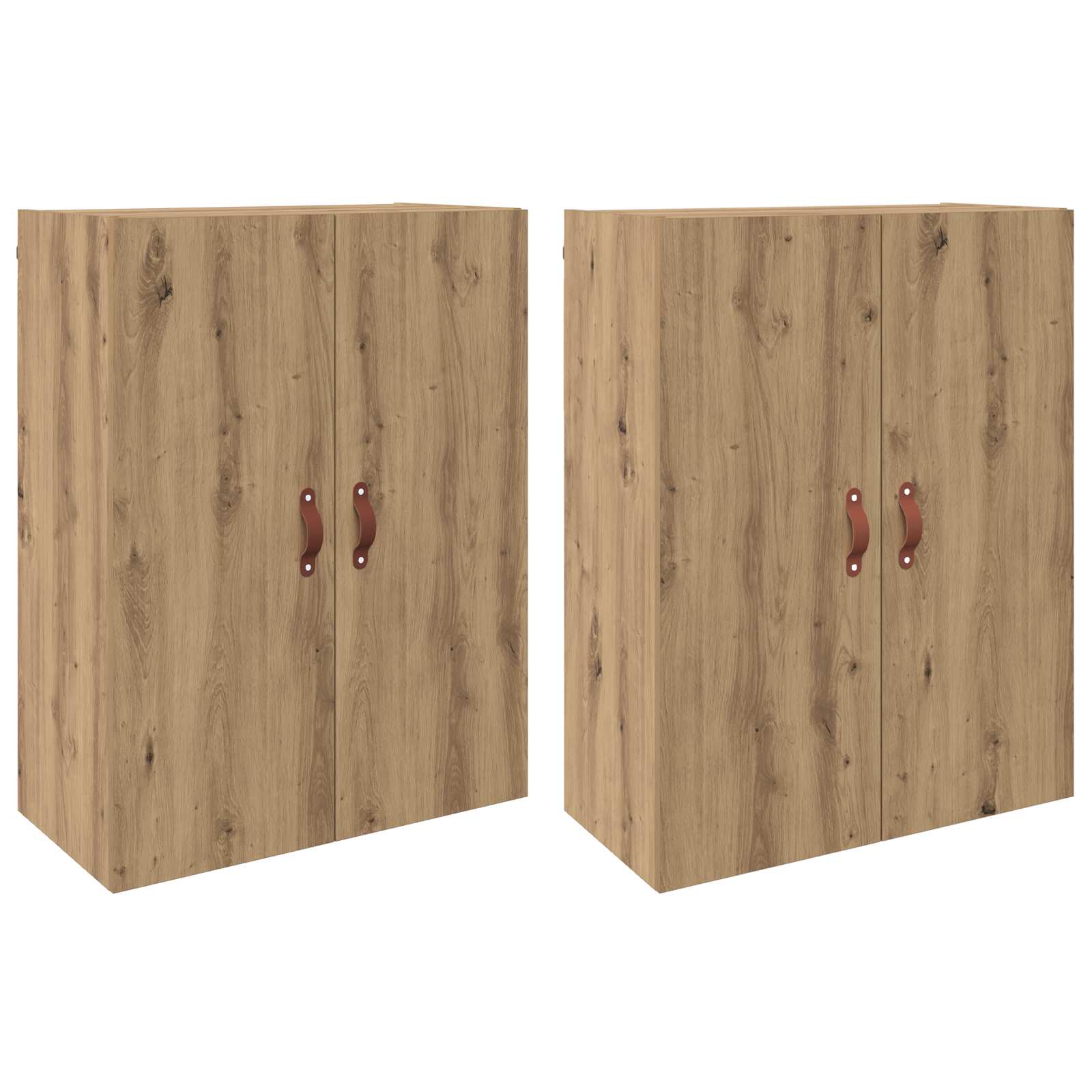 Armoire Murale 2 pcs Chêne artisanal 69,5 x 34 x 90 cm - XIOS
